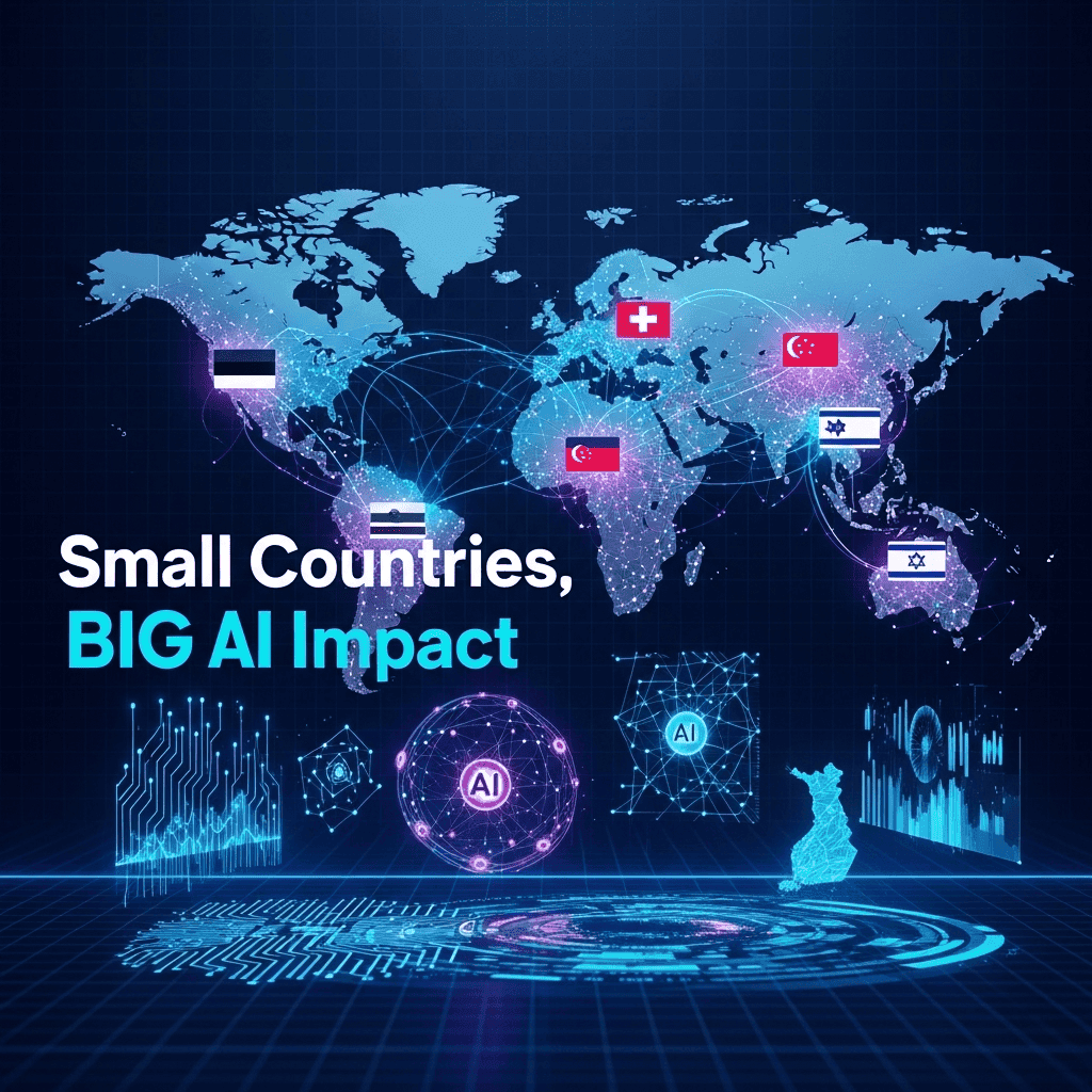 Small Countries Leading the AI Revolution: How Five Nations Are Punching Above Their Weight