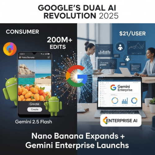 Google's Dual AI Revolution: Nano Banana Expands to Android & Gemini Enterprise Transforms the Workplace